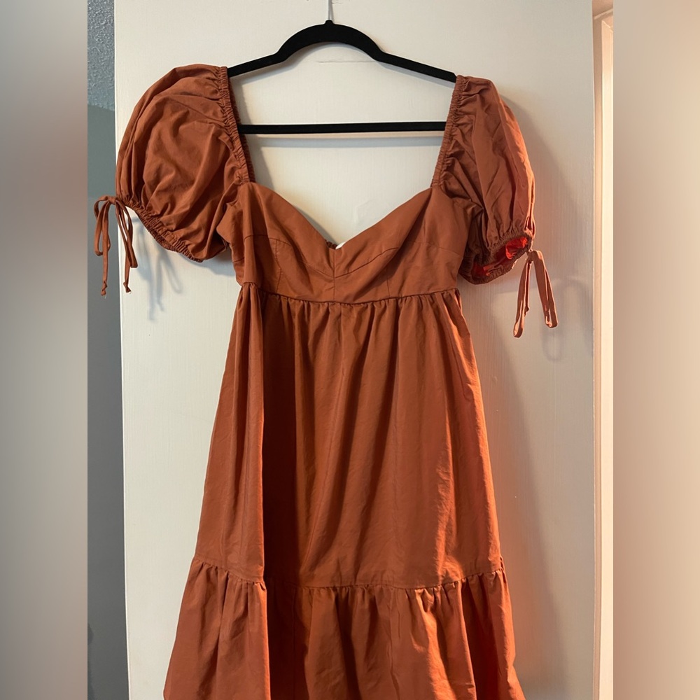 Burnt Orange Dress